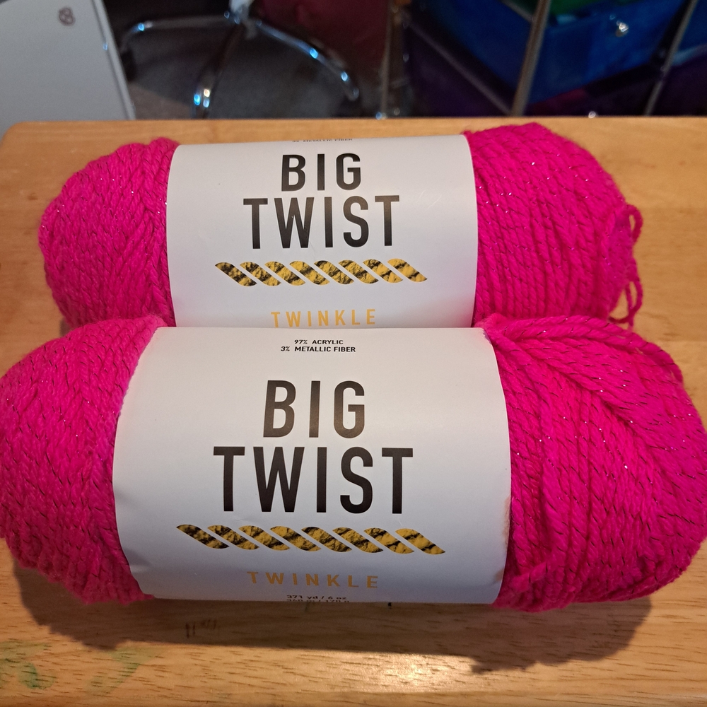 Twinkle Yarn - Pink
